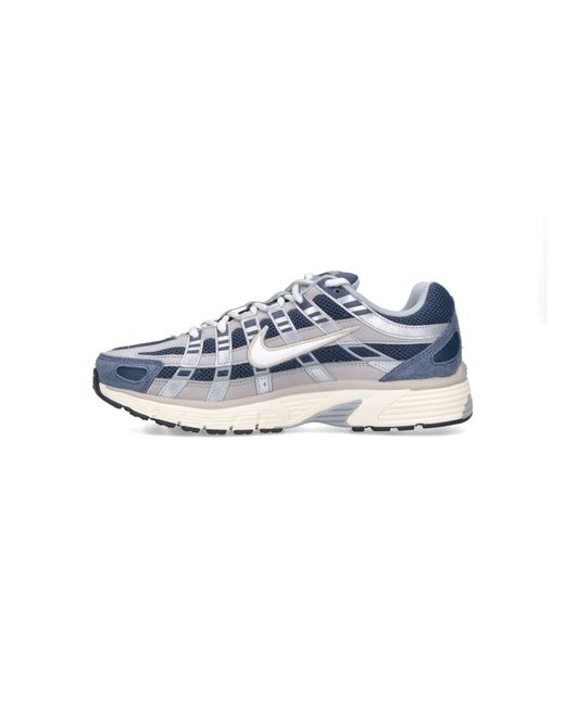Nike Blue 100% Fabric Sneakers for men