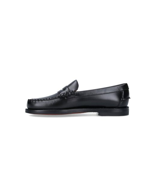Sebago Black Loafers "Dan"