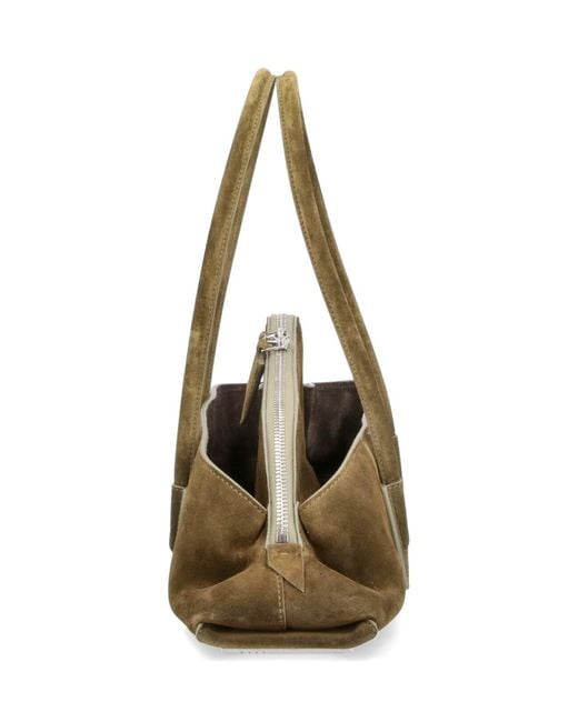 The Attico Metallic Small Handbag "La Passeggiata"