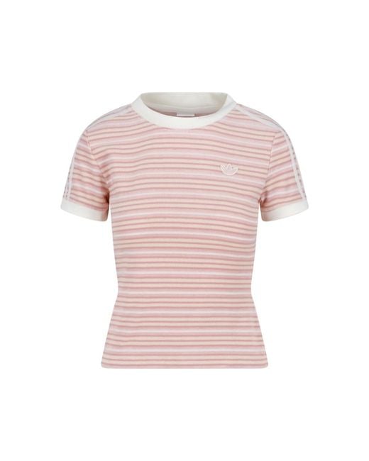 Adidas Pink T-Shirt "Summer Glow"