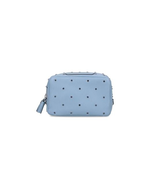 Anya Hindmarch Blue Important Things Pouch