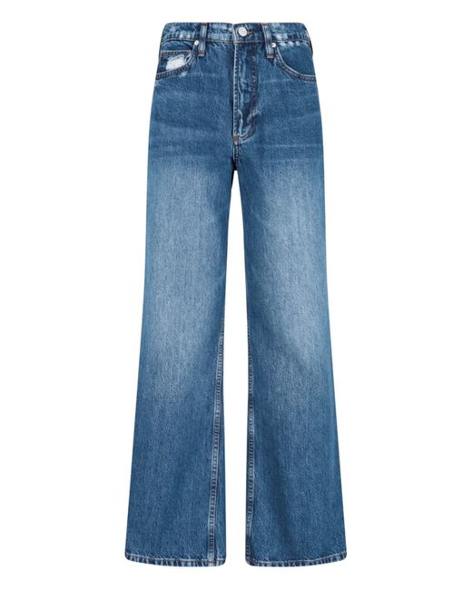 FRAME 'le High 'n' Tight' Jeans in Blue | Lyst