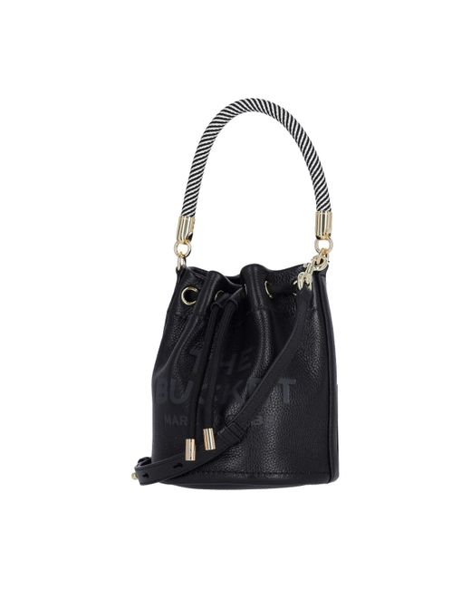 Marc Jacobs White 'the Leather Bucket' Bag