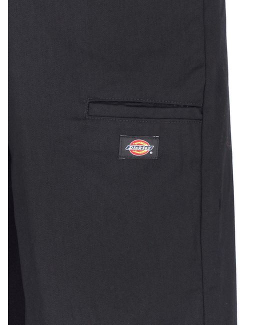 Dickies Blue Multi-Pocket Wide Pants for men