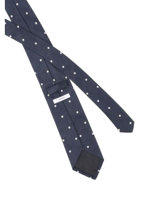 Lardini Blue Silk Tie for men
