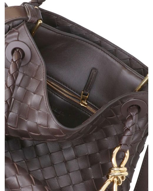 Bottega Veneta Black 'Andiamo Bucket' Crossbody Bag