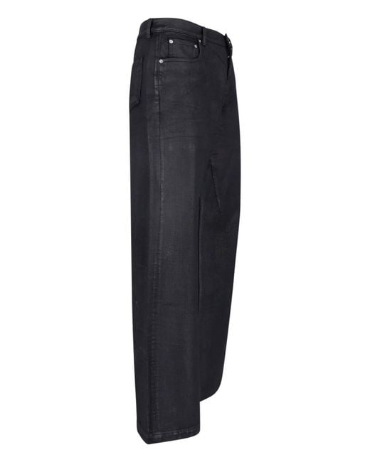 Rick Owens Blue Jeans “Geth Waxed” for men