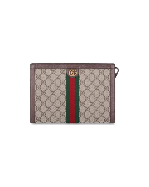 Gucci Gray Pouch "ophidia" for men
