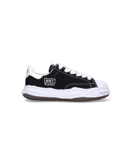 Maison Mihara Yasuhiro Black Blakey Low-Top Sneakers