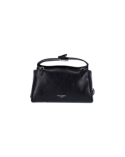 Dolce & Gabbana Black 'Vittoria' Small Handbag