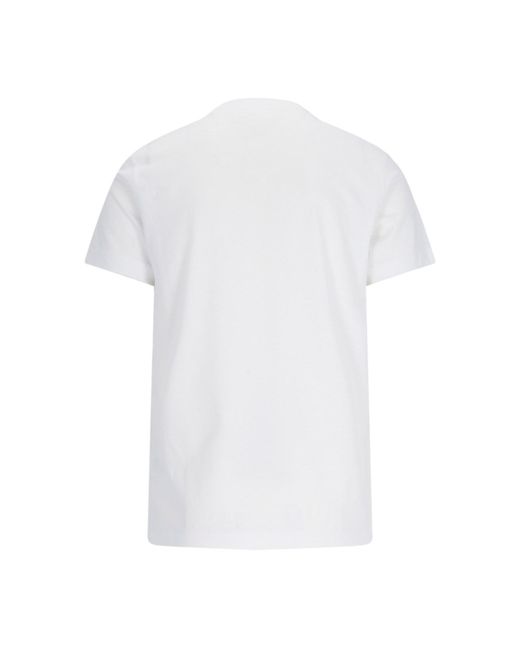 T-Shirt Logo di Burberry in White da Uomo