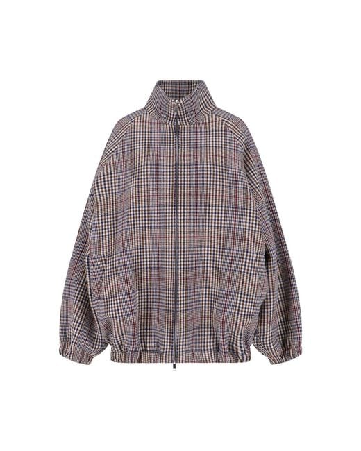 Frankie Shop Purple "Baxter" Zip Jacket
