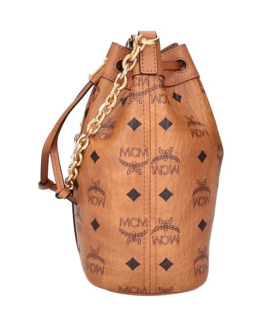Borsa Secchiello "Dessau" di MCM in Brown