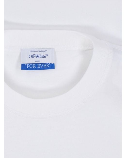 Off-White c/o Virgil Abloh White T-Shirts And Polos Cotton