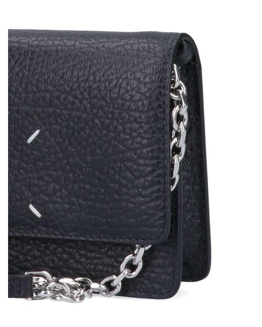 Maison Margiela Black Recicla Chain Wallet