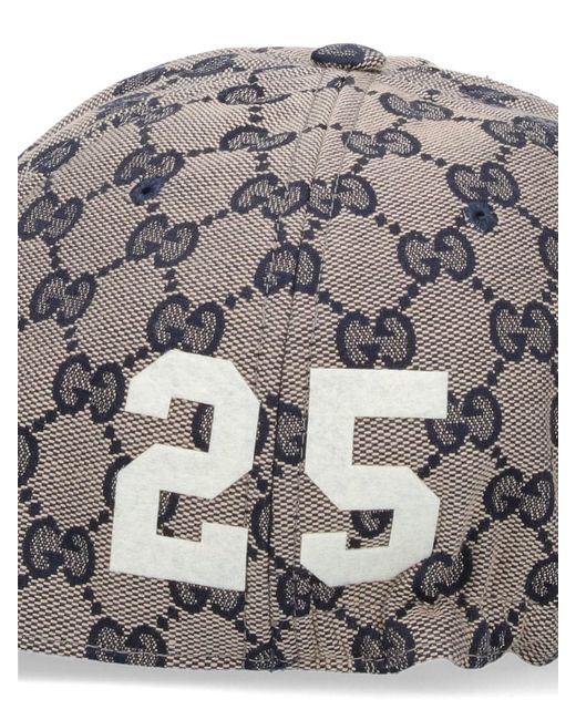 Cappello Baseball "Gg" di Gucci in Gray da Uomo