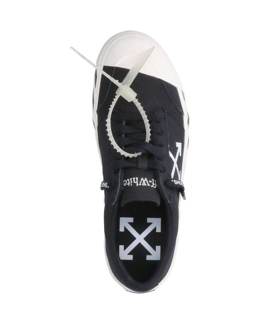 Off-White c/o Virgil Abloh Black Arrow Graphics Canvas Sneakers for men