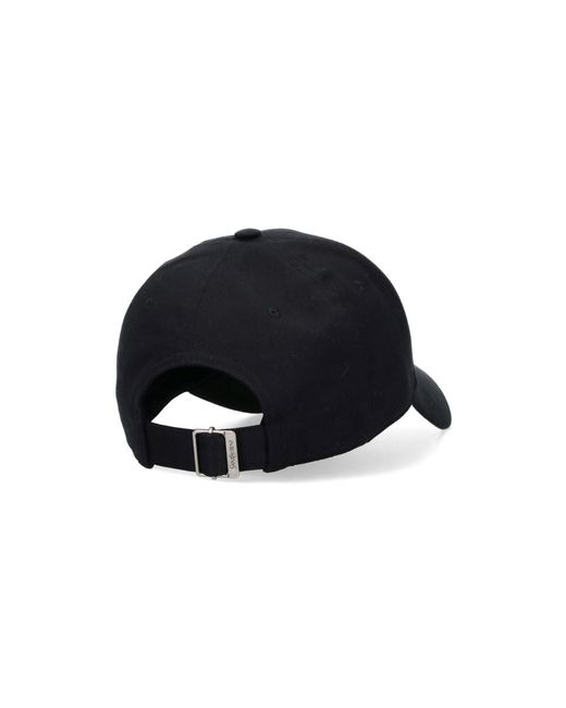Saint Laurent Blue Baseball Cap "Y"