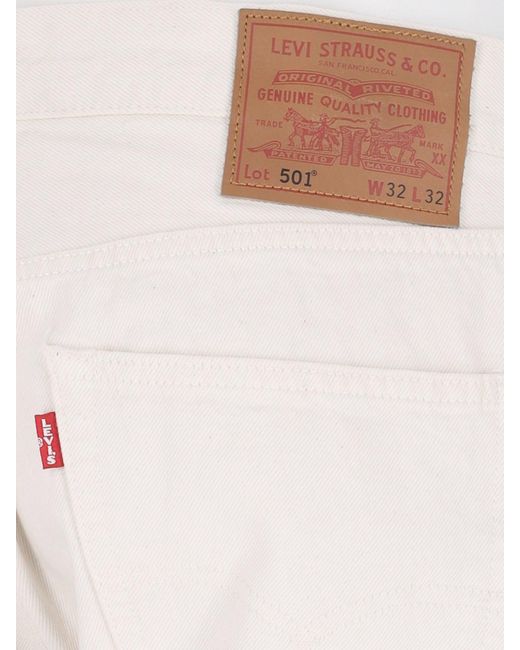 Levi's Strauss White '501 My Candy' Jeans for men