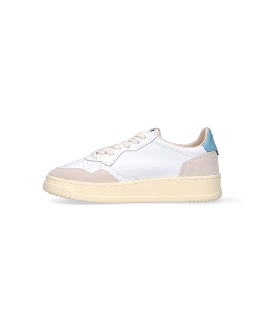 Autry White Sneakers Upper: Cow Leather