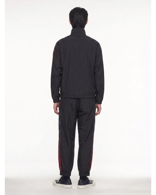 Y-3 Blue Sweatpants "Gradient 3 Stripes" for men