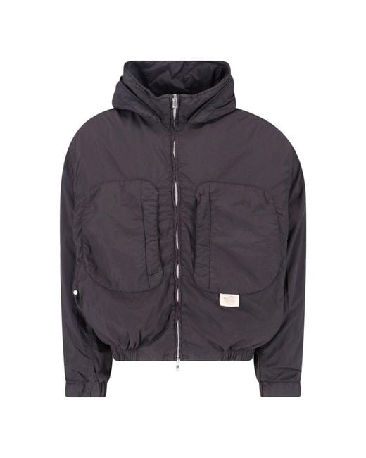 RANRA Blue Jacket Zip "Purs" for men