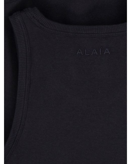 Alaïa Blue Logo Modelling Body