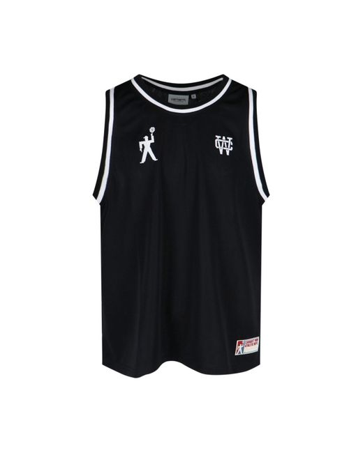 Carhartt Black Sports Tank Top Win Lock Up for men