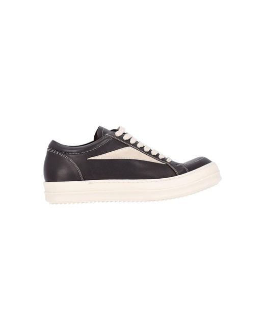 Rick Owens Black Sneakers “Vintage” for men