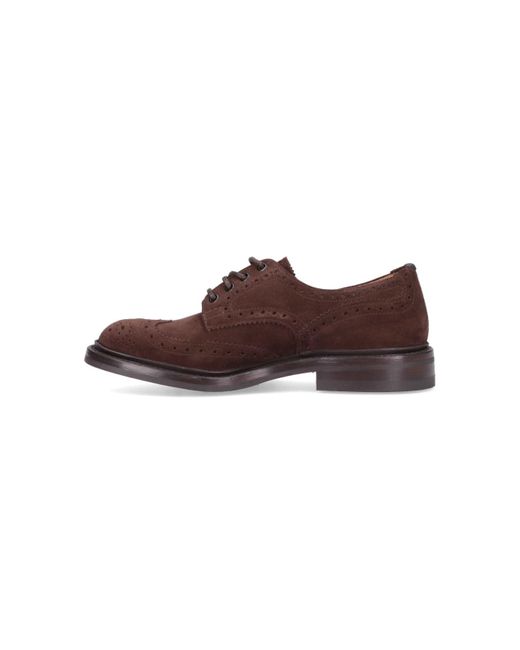Tricker's Brown 'Bourton' Derby Shoes for men