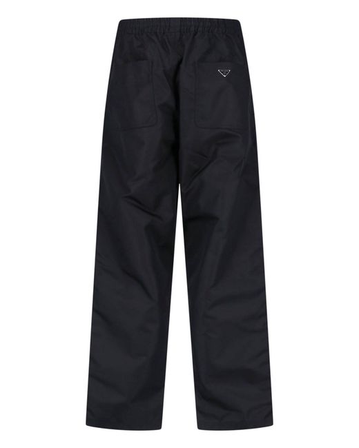 Prada Blue Wide Pants for men