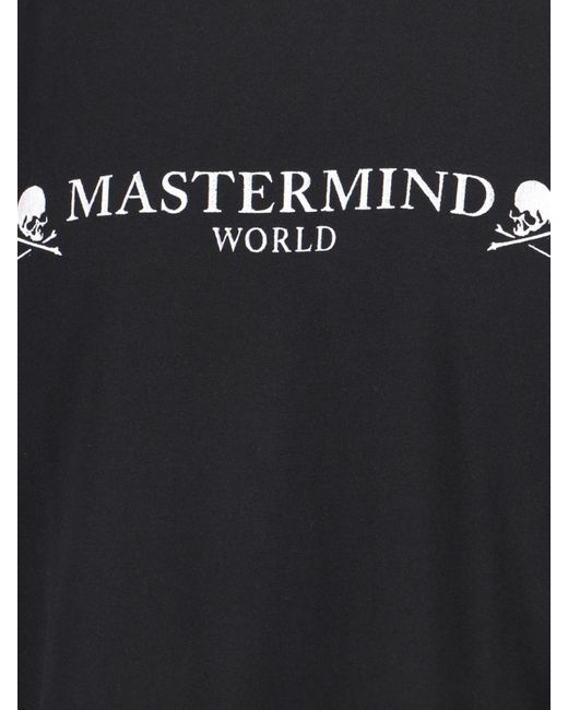 T-Shirt Logo di MASTERMIND WORLD in Black da Uomo