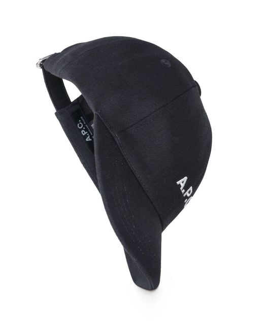 A.P.C. Blue Baseball Cap "Charlie"