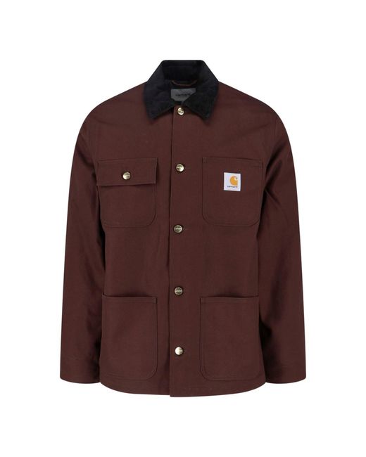 Carhartt Brown Michigan Jacket for men