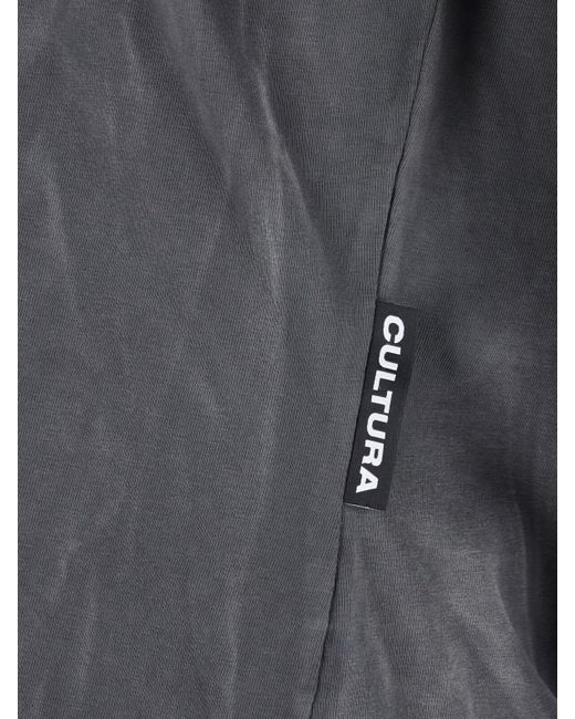 Cultura Gray Logo T-Shirt for men