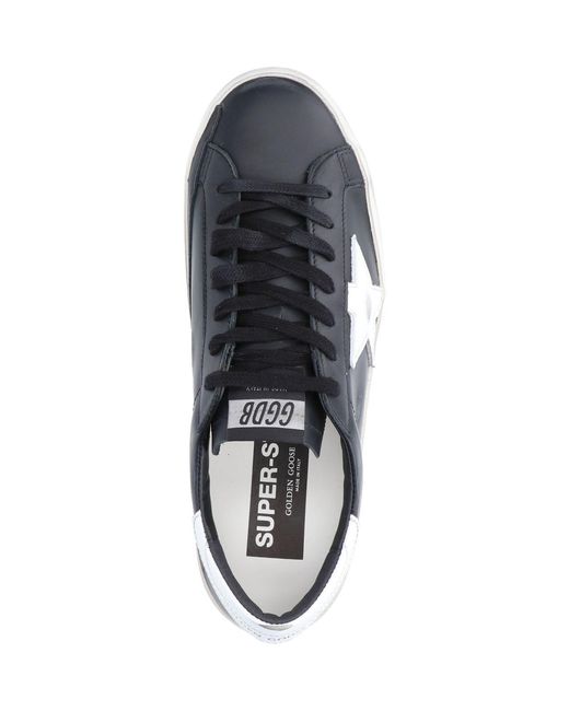 Golden Goose Deluxe Brand Black 'superstar' Sneakers for men