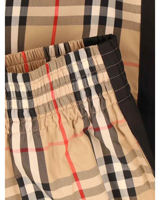 Burberry Natural Check Track Pants