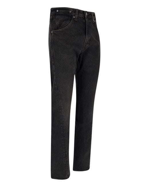 Levi's Strauss Black Jeans “Twisted Slim Kick” for men