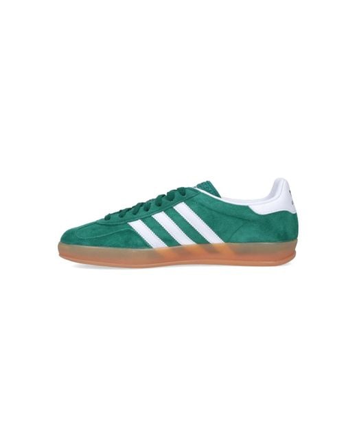 Adidas Green Sneakers Calf Leather for men