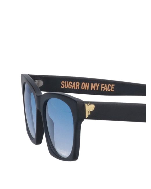 Facehide Blue X Sugar 'Sugar On My Face' Sunglasses