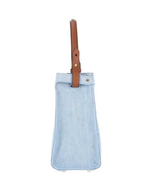 Fendi Blue Medium Bag Way"