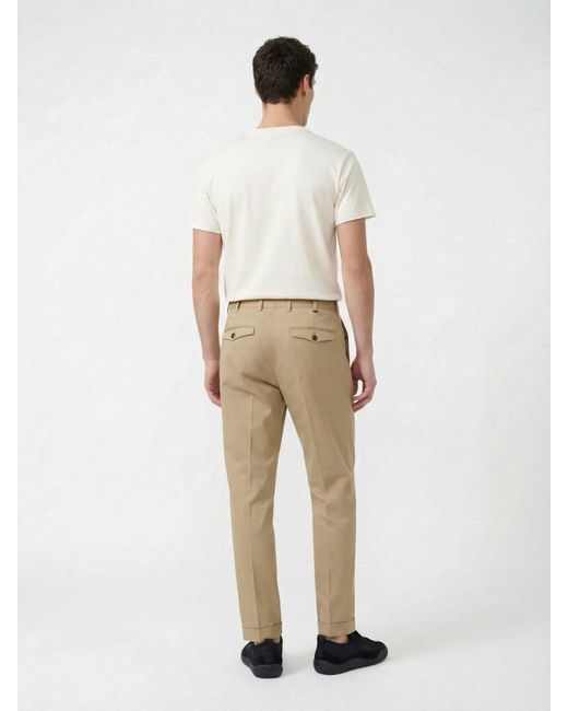PT Torino Natural Cotton Trousers for men