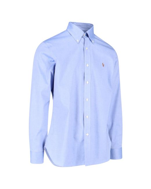 Camicia Button-Down di Polo Ralph Lauren in Blue da Uomo