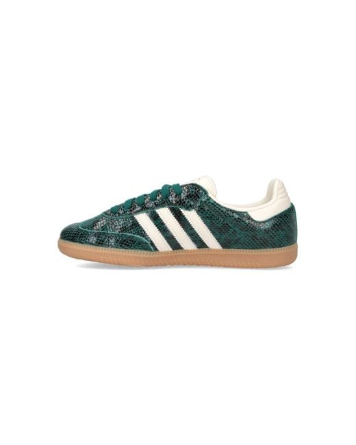 Sneakers "Samba Og" di Adidas in Green