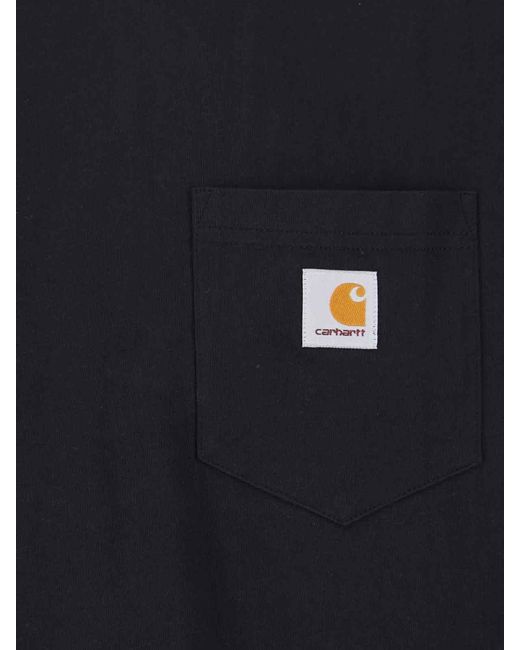 Carhartt Black Logo T-Shirt for men