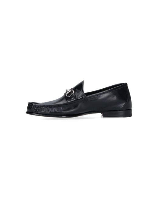 Gucci Black Loafers "Lugano" for men