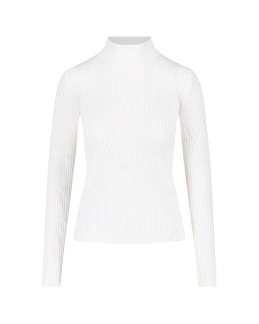 Dolcevita Logo di Courreges in White