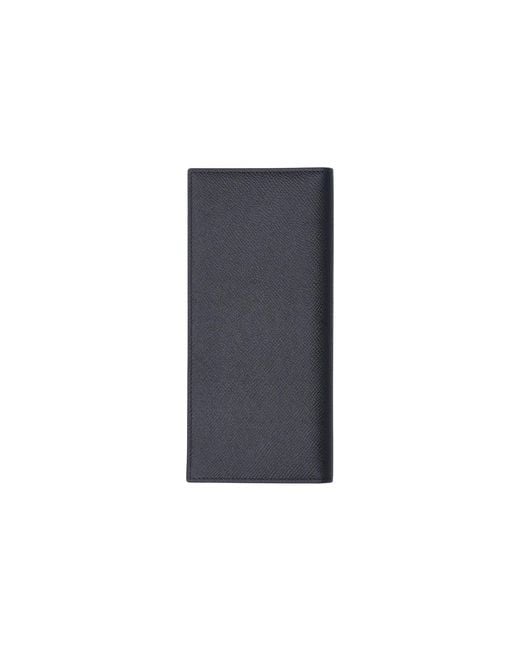 Ferragamo Black Calf Leather Wallet for men