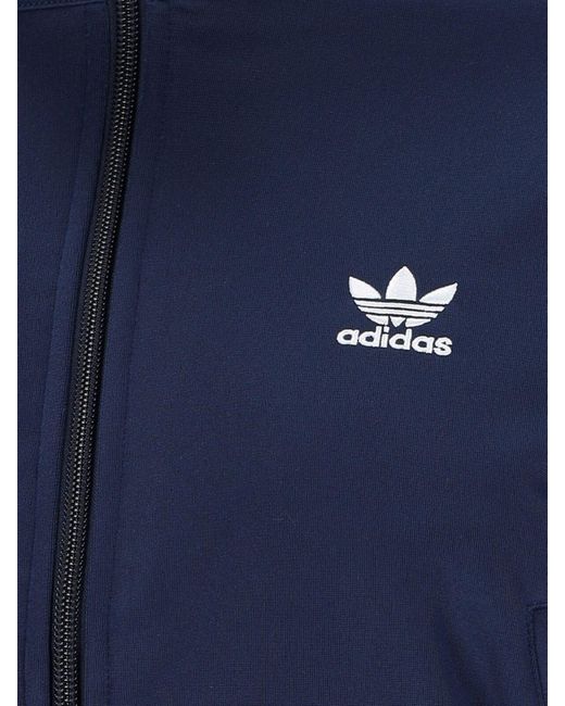 Adidas Blue 100% Polyester Sweatshirt Sweater