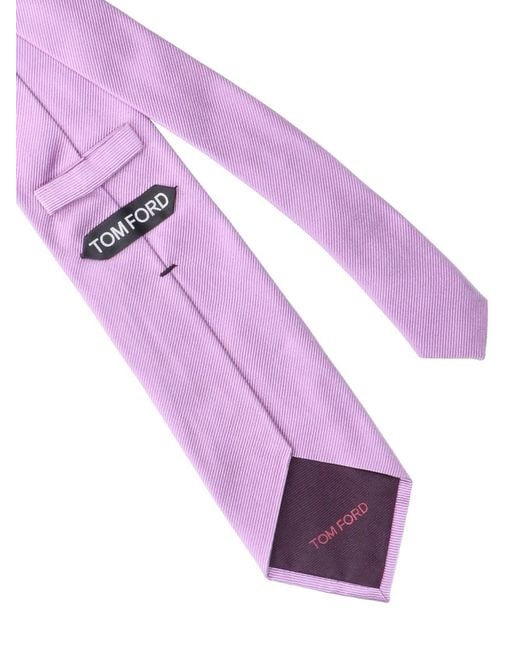 Tom Ford Pink Mulberry Silk Tie for men
